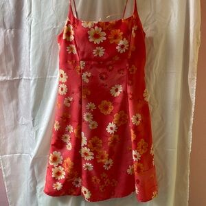 My Michelle Coral Floral Dress